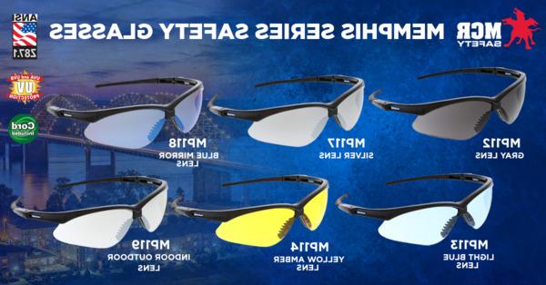 Memphis Series Safety Glasses